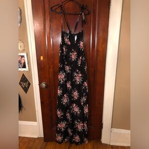 Floor length floral formal dress (Torrid)